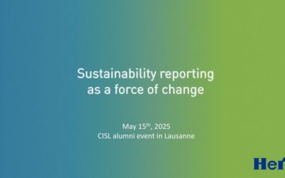 How can sustainability be driven through CSRD compliance? A first-hand testimony