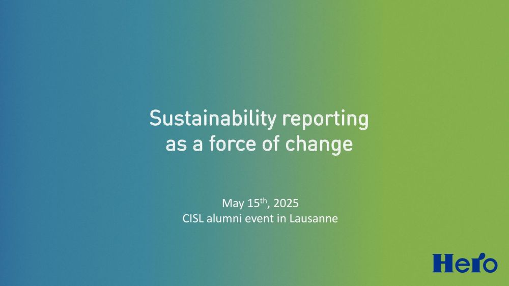 How can sustainability be driven through CSRD compliance? A first-hand testimony